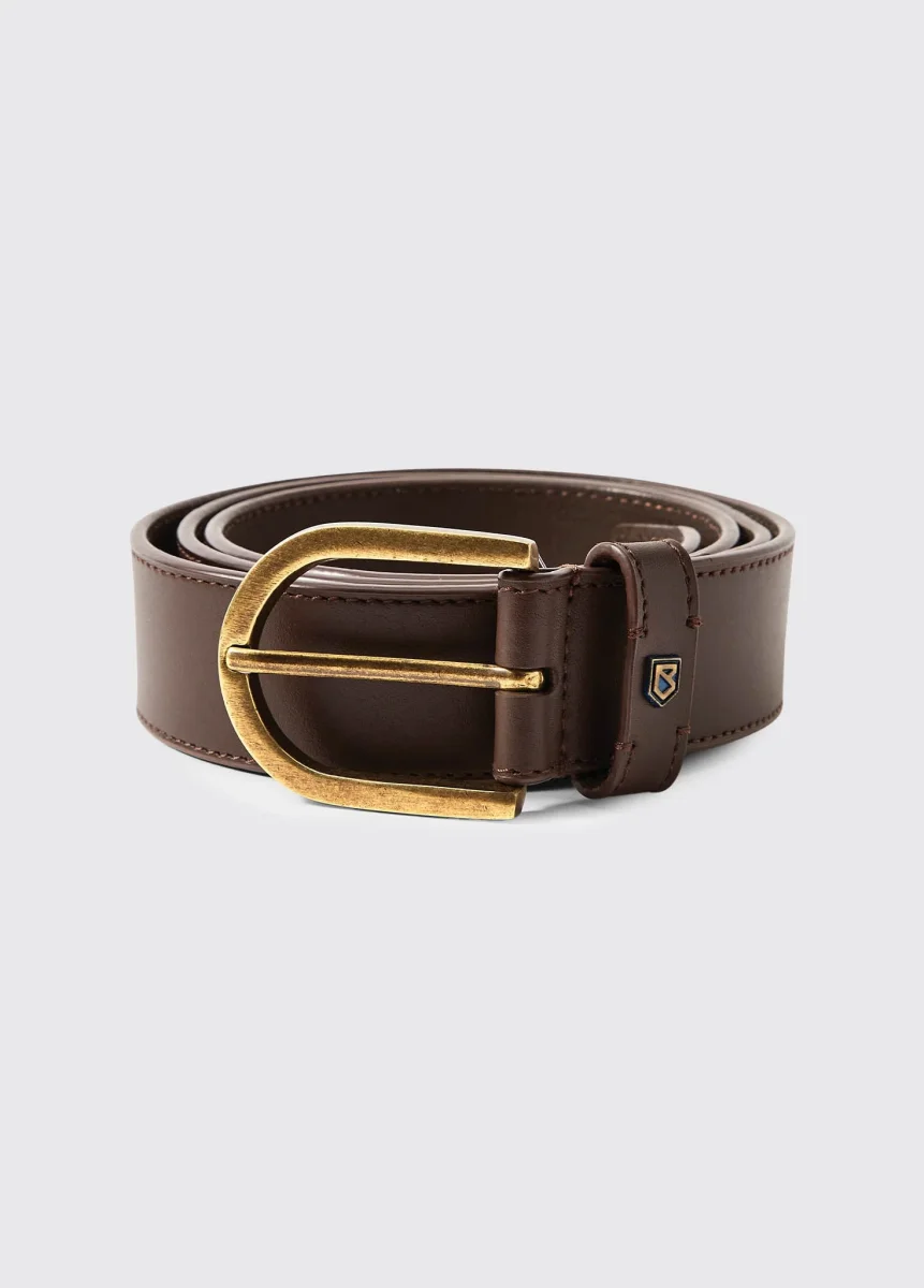 Ceinture en cuir Porthall - Brown