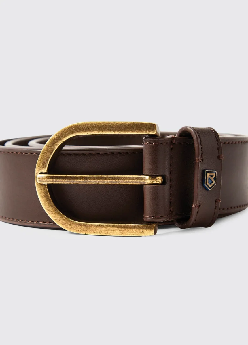 Ceinture en cuir Porthall - Brown – Image 3